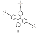 Benzene,1,1',1'',1'''-(1,2-ethenediylidene)tetrakis[4-[2-(trimethylsilyl)ethynyl]-