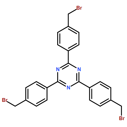 2,4,6-Tris-(4-bromomethyl-phenyl)-[1,3,5]triazine