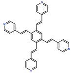 4,4′,4′′,4′′′-[1,2,4,5-Benzenetetrayltetra-(1E)-2,1-ethenediyl]tetrakis[pyridine]