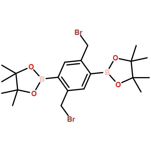 1,3,2-Dioxaborolane, 2,2'-[2,5-bis(bromomethyl)-1,4-phenylene]bis[4,4,5,5-tetramethyl-