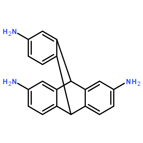 9,10[1',2']-Benzenoanthracene-2,7,14-triamine, 9,10-dihydro-