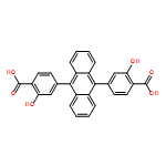 4,4'-(9,10-Anthracenediyl)bis[2-hydroxybenzoic acid]