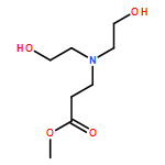 β-​Alanine, N,​N-​bis(2-​hydroxyethyl)​-​, methyl ester