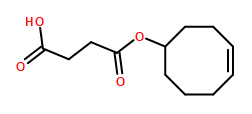 4-cyclooct-4-en-1-yloxy-4-oxobutanoate
