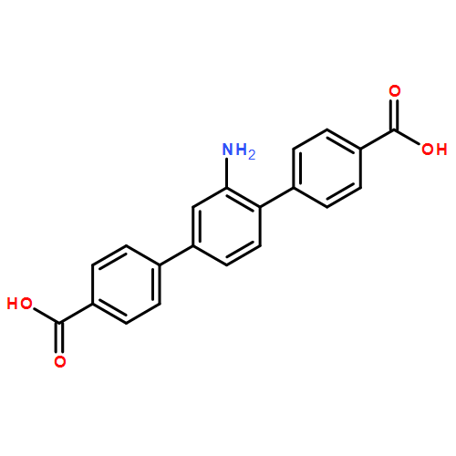 2’-氨基-[1,1’:4’,1″-三联苯基]-4,4″-二羧酸