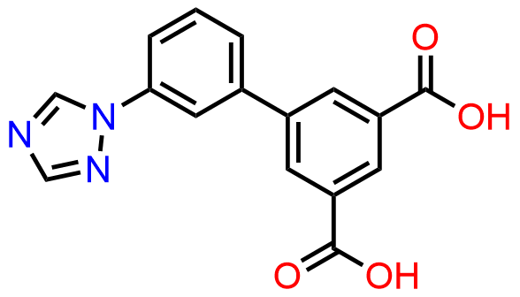 3'-(1H-1,2,4-triazol-1-yl)-[1,1'-biphenyl]-3,5-dicarboxylic acid