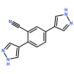 2,5-di(1H-pyrazol-4-yl)benzonitrile
