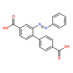 2-(2-Phenyldiazenyl)[1,1′-biphenyl]-4,4′-dicarboxylic acid