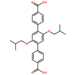 2',5'-diisobutoxy-[1,1':4',1''-terphenyl]-4,4''-dicarboxylic acid