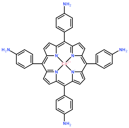 5,10,15,20-tetrakis-(4-aminophenyl)-porphyrin-co-(ii)