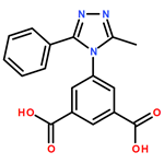 1,3-Benzenedicarboxylic acid, 5-(3-methyl-5-phenyl-4H-1,2,4-triazol-4-yl)-
