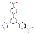 5'-（1H-四唑-5-基）-[1,1'：3'，1'''-三苯基]-4,4'-二羧酸