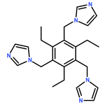 1,1',1''-((2,4,6-Triethylbenzene-1,3,5-triyl)tris(methylene))tris(1H-imidazole)