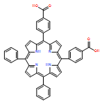 5,​10-​bis(4-​carboxyphenyl)​-​15,​20-​diphenylporphyrin