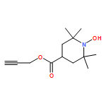 1-Piperidinyloxy, 2,2,6,6-tetramethyl-4-[(2-propyn-1-yloxy)carbonyl]-