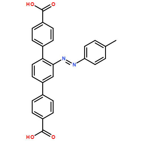 [1,1':4',1''-Terphenyl]-4,4''-dicarboxylic acid, 2'-[2-(4-methylphenyl)diazenyl]-