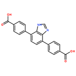 1H-Benzimidazole, 4,7-di-4-carboxyphenyl