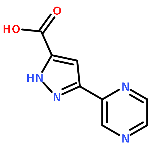 5-(Pyrazin-2-yl)-1H-pyrazole-3-carboxylic acid