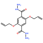 1,4-benzenedicarboxylic acid, 2,5-bis(2-propen-1-yloxy)-, 1,4-dihydrazide