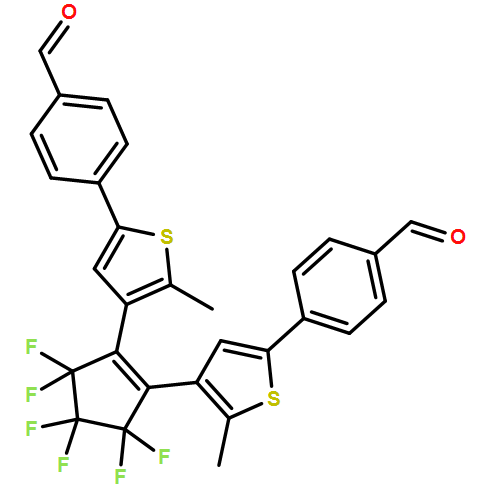 4,4'-[(3,3,4,4,5,5-hexafluoro-1-cyclopentene-1,2-diyl)bis(5-methyl-4,2-thiophenediyl)]bis-Benzaldehyde