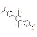 2',5'-bis(trifluoromethyl)-[1,1':4',1''-terphenyl]-4,4''-dicarboxylic acid
