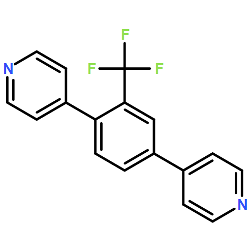 1,4-Di(4-pyridinyl)-2-(trifluoromethyl)benzene
