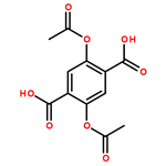 2,5-Bis(acetyloxy)-1,4-benzenedicarboxylic acid
