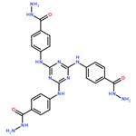 Benzoicacid,4,4',4''-(1,3,5-triazine-2,4,6-triyltriimino)tris-,1,1',1''-trihydrazide