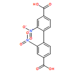 [1,1'-Biphenyl]-4,4'-dicarboxylicacid, 2,2'-dinitro-
