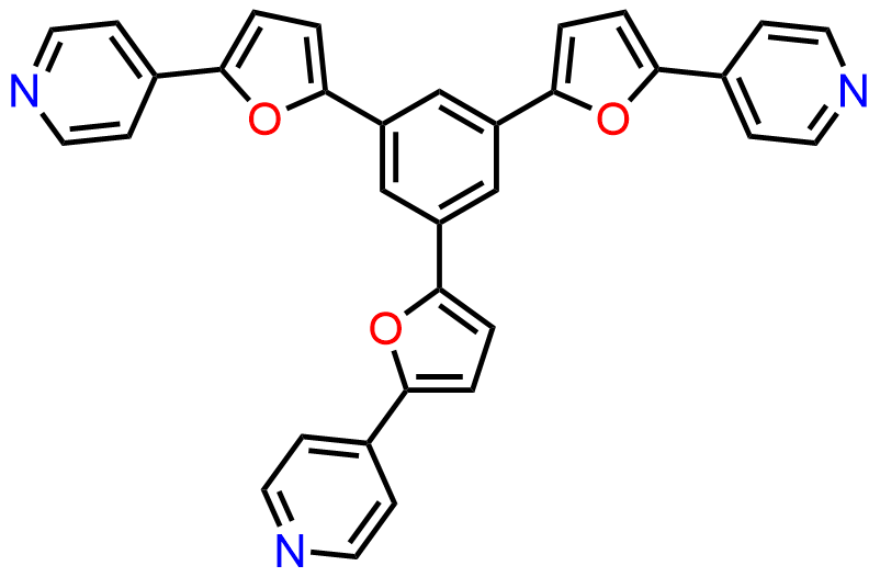 1,3,5-tris(5-(pyridin-4-yl)furan-2-yl)benzene