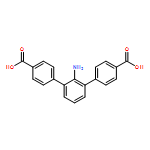 2'-amino-[1,1':3',1''-terphenyl]-4,4''-dicarboxylic acid