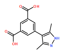 5-(3,5-Dimethyl-1H-pyrazol-4-yl)isophthalic acid