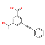 5-苯乙炔基间苯二甲酸