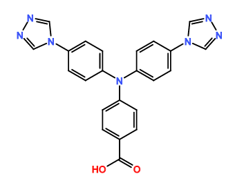 4-(bis(4-(4H-1,2,4-triazol-4-yl)phenyl)amino)benzoic acid