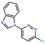 1H-​Benzimidazole, 1-​(6-​chloro-​3-​pyridazinyl)​-