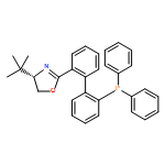 Oxazole, 4-(1,1-dimethylethyl)-2-[2'-(diphenylphosphino)[1,1'-biphenyl]-2-yl]-4,5-dihydro-, (4S)-