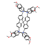 N2,N2,N2',N2',N7,N7,N7',N7'-Octakis(4-methoxyphenyl)-9,9'-spirobi[fluorene]-2,2',7,7'-tetraamine