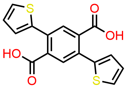 1,4-Benzenedicarboxylic acid, 2,5-di-2-thienyl-
