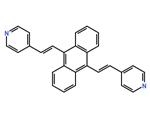 9,10-双((E)-2-(吡啶-4-基)乙烯基)蒽