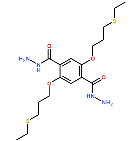 4-benzenedicarboxylic acid,2,5- bis[3-(ethylthio) propoxy]-,1,4-