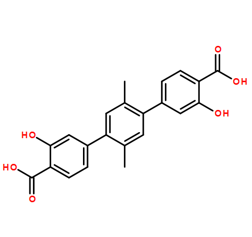3,3''-dihydroxy-4''-(methoxycarbonyl)-2',5'-dimethyl-[1,1':4',1''-terphenyl]-4-carboxylic acid