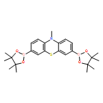 10-methyl-3,7-bis(4,4,5,5-tetramethyl-1,3,2-dioxaborolan-2-yl)-10H-phenothiazine