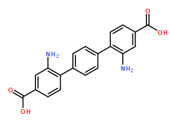 3-amino-4-[4-(2-amino-4-carboxyphenyl)phenyl]benzoic acid