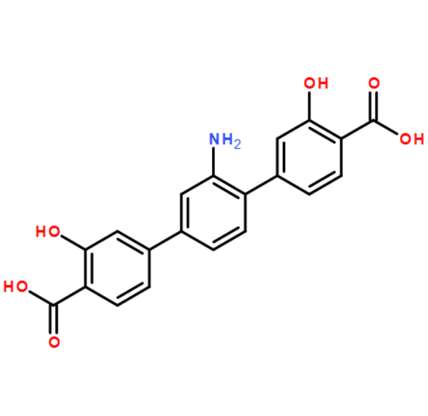 2'-Amino-3,3''-dihydroxy-[1,1':4',1''-terphenyl]-4,4''-dicarboxylic acid