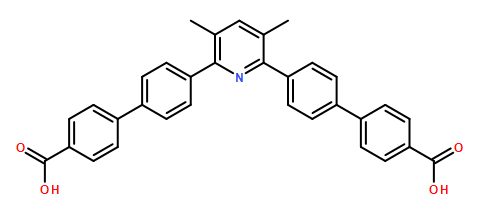 4',4'''-(3,5-dimethylpyridine-2,6-diyl)bis([1,1'-biphenyl]-4-carboxylic acid)