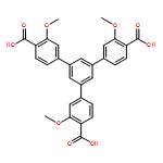 5'-(4-Carboxy-3-methoxyphenyl)-3,3''-dimethoxy-[1,1':3',1''-terphenyl]-4,4''-dicarboxylic acid