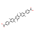 2,2",2",5,5",5"-hexamethyl-[1,1:4,1":4",1":4",1""-quinquephenyl]-4,4""-dicarboxylic acid