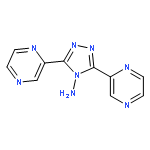 3,5-di(pyrazin-2-yl)-4H-1,2,4-triazol-4-amine