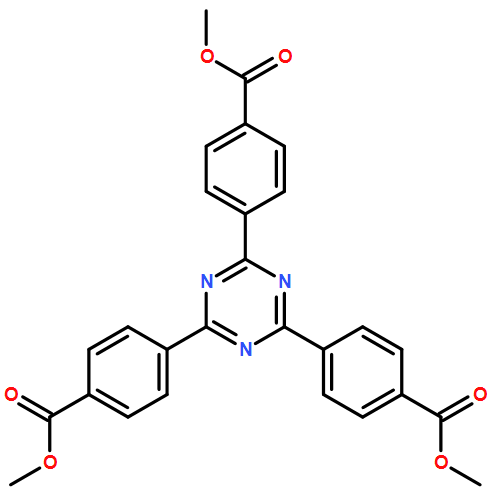 trimethyl 4,4',4''-(1,3,5-triazine-2,4,6-triyl)tribenzoate