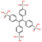 (4-(1,2,2-tris(4-phosphonophenyl)vinyl)phenyl)phosphonic acid